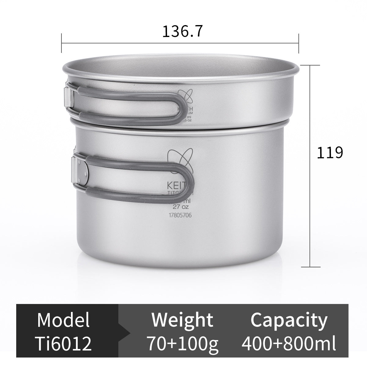 Kits de Cuisson en Titane