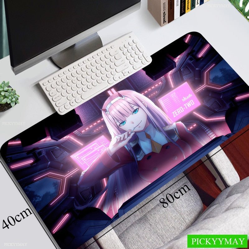 3D Gaming Darling Franxx Keyboard Mat