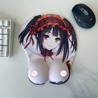 Kurumi Tokisaki Adult 3D Mouse Pad